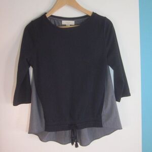 B:MING by Beams Top "One Size" Japanese Pullover Blue Layering Top Womens Medium